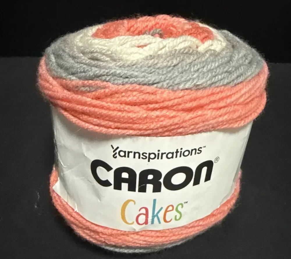Yarnspirations Caron Cakes Yarn Strawberry Trifle 8.8 OZ 80% Cotton 20% Wool